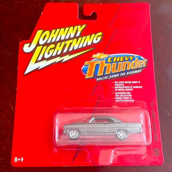 1966 Chevy Nova SS Johnny Lightning toy car - Picture 1 of 5